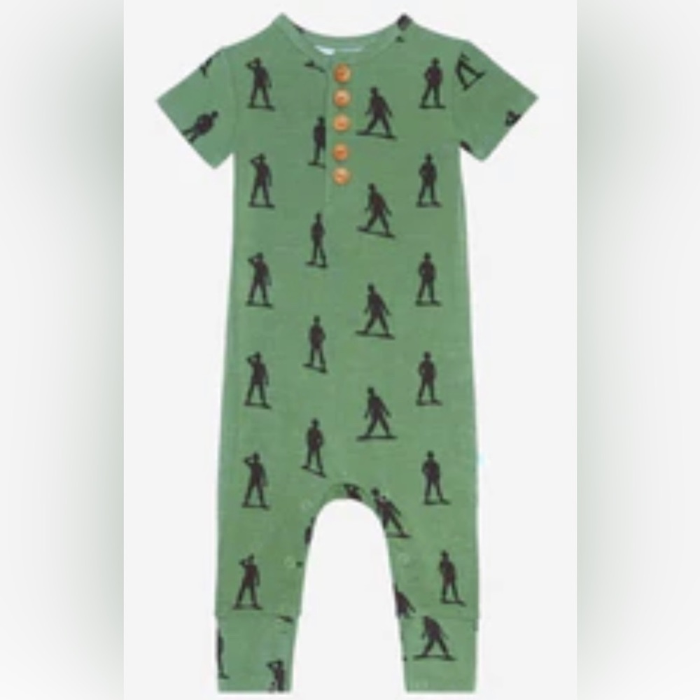Posh Peanut James Henley Romper